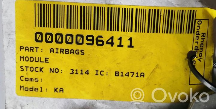 Ford Streetka Kit centralina motore ECU e serratura YS5T14B056DA