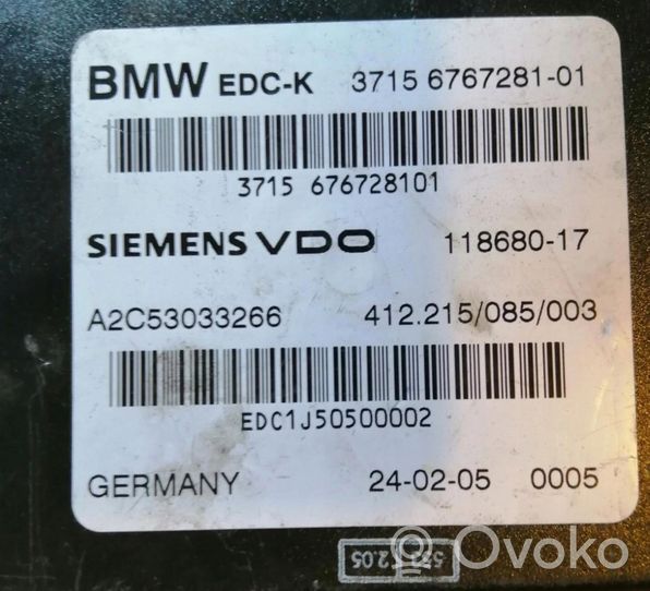 BMW M5 Komputer / Sterownik ECU i komplet kluczy 6767281