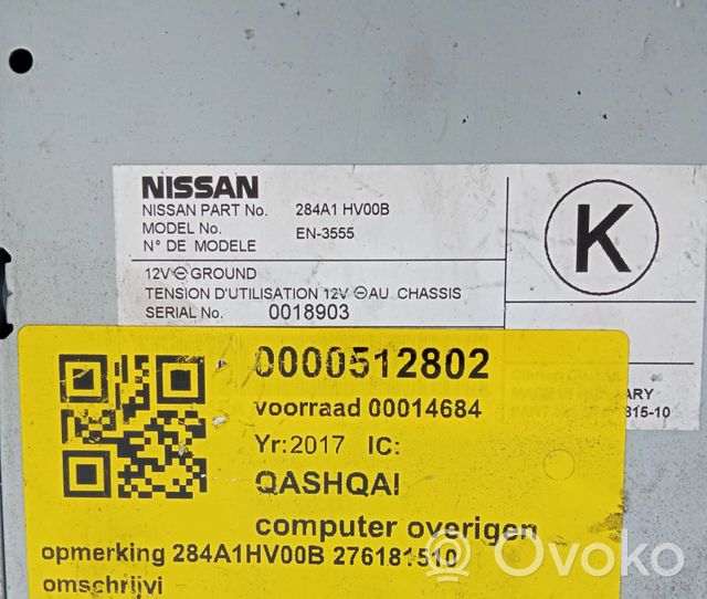 Nissan Qashqai Äänikomentojen ohjainlaite 284A1HV00B