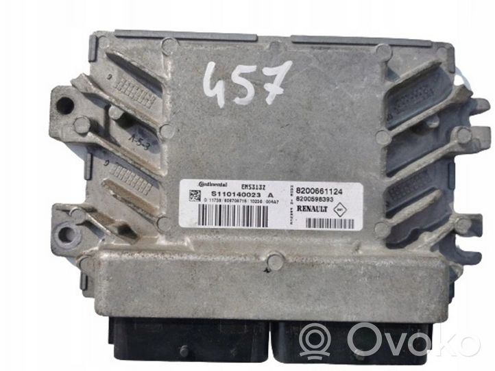 Dacia Logan Pick-Up Engine ECU kit and lock set S110140023A-