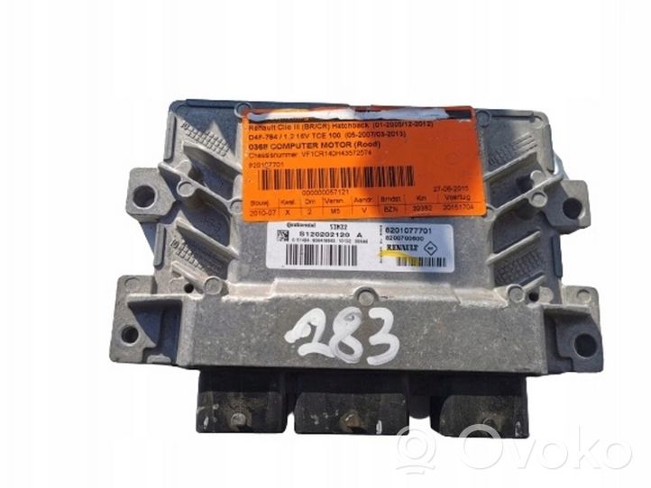 Renault Clio III Kit centralina motore ECU e serratura S120202120A