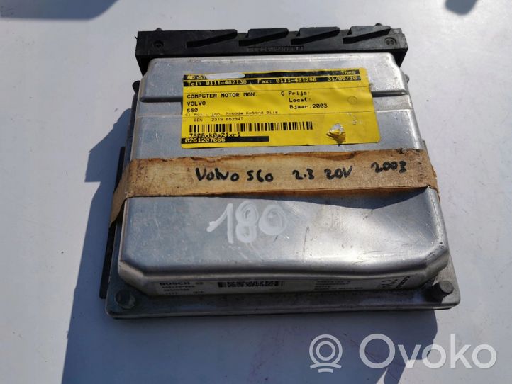 Volvo S60 Kit centralina motore ECU e serratura 08675155A