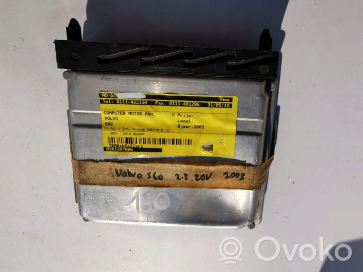 Volvo S60 Kit centralina motore ECU e serratura 08675155A