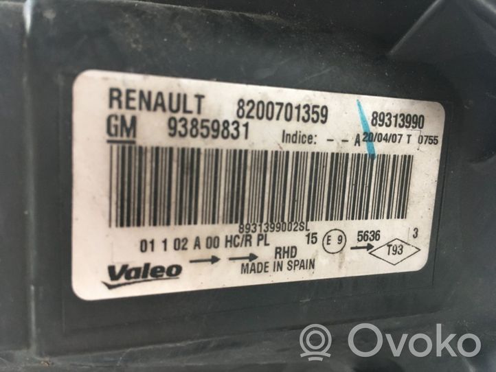 Renault Trafic II (X83) Faro/fanale 8200701359