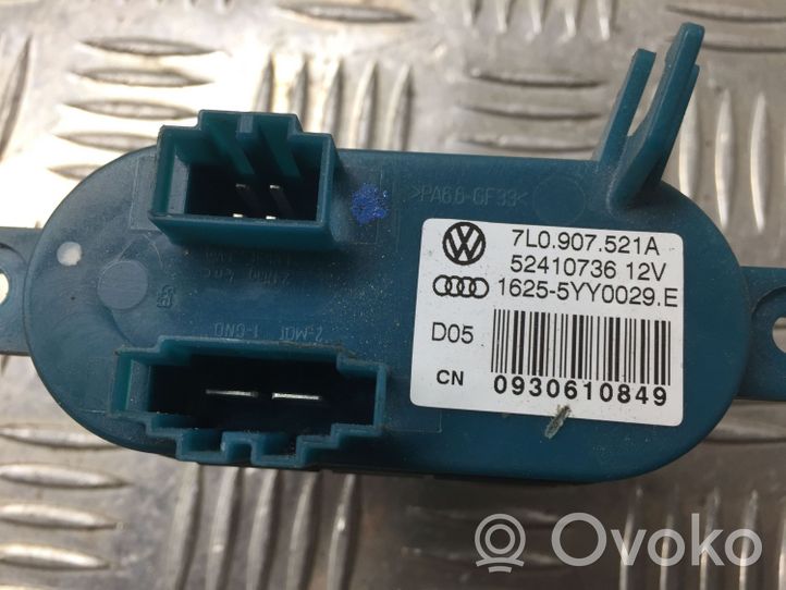 Audi Q7 4L Motorino ventola riscaldamento/resistenza ventola 7L0907521A