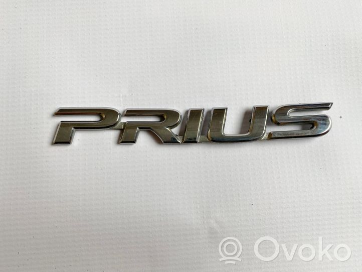 Toyota Prius (XW20) Other badges/marks 