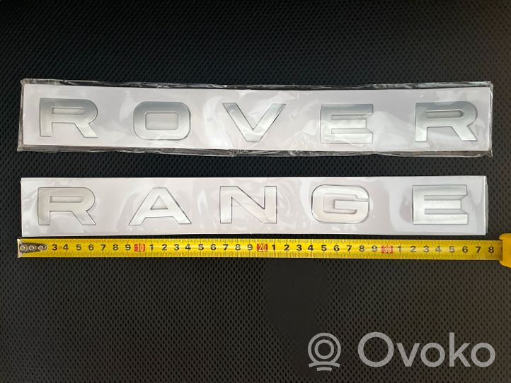 Land Rover Range Rover Evoque L551 Mostrina con logo/emblema della casa automobilistica RANGEROVER