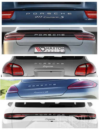 Porsche Boxster 982 Logo, emblème de fabricant 