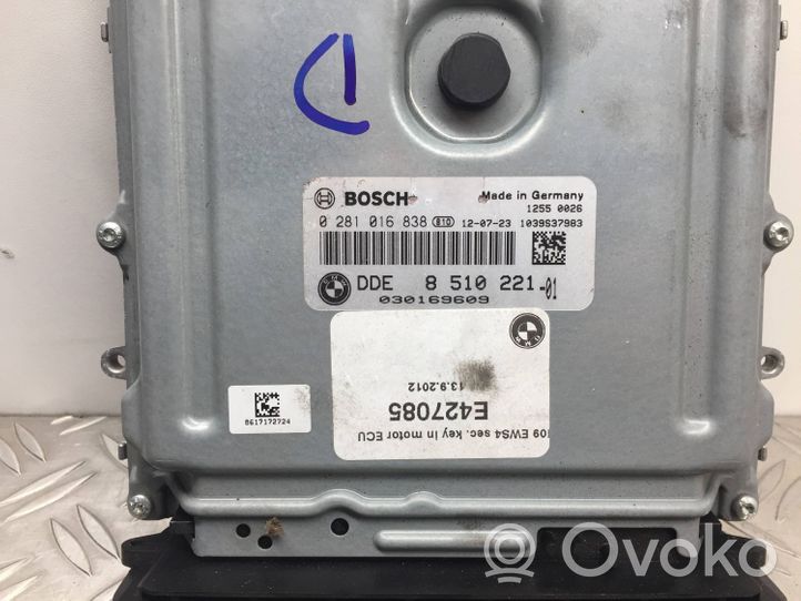 BMW 3 E90 E91 Calculateur moteur ECU 8510221