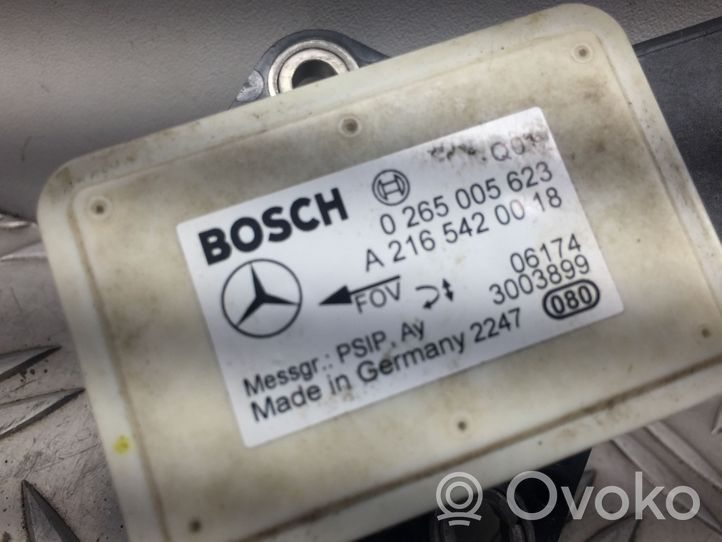 Mercedes-Benz E W211 Czujnik przyspieszenia ESP A2165420018