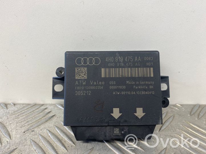 Audi A7 S7 4G Centralina/modulo sensori di parcheggio PDC 4H0919475