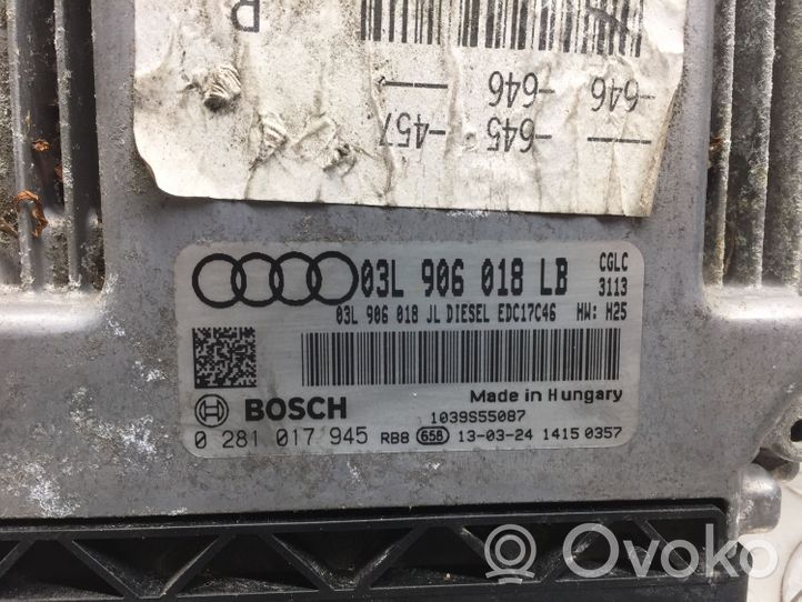 Volkswagen Golf VI Moottorin ohjainlaite/moduuli 03L906018