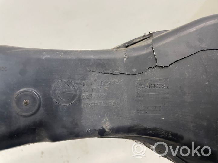 BMW 3 F30 F35 F31 Canale/condotto dell’aria per il raffreddamento del freno 8054229