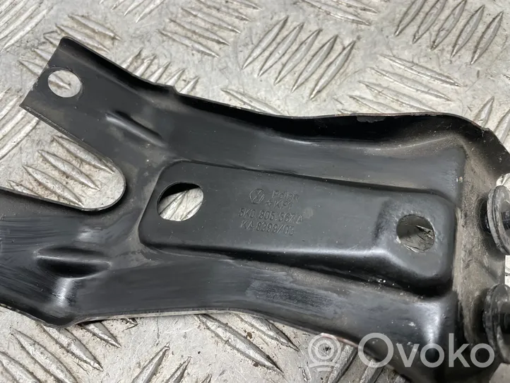 Volkswagen Golf VI Staffa del pannello di supporto del radiatore 5K0805567A