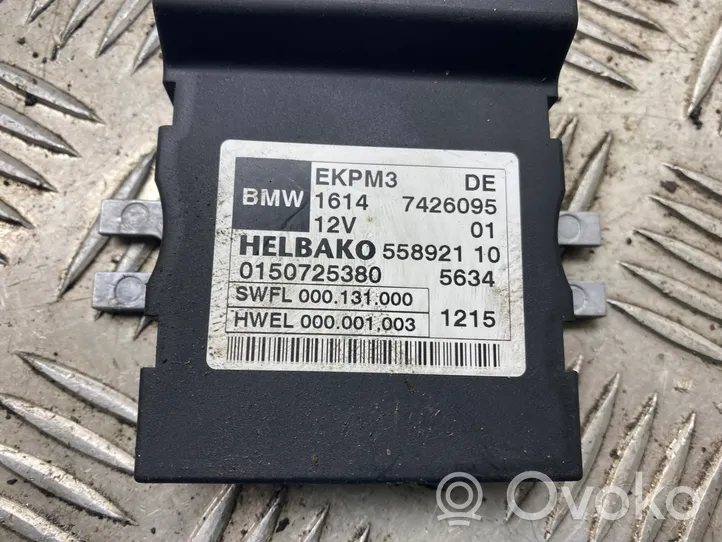 BMW 3 F30 F35 F31 Sterownik / Moduł pompy wtryskowej 7426095