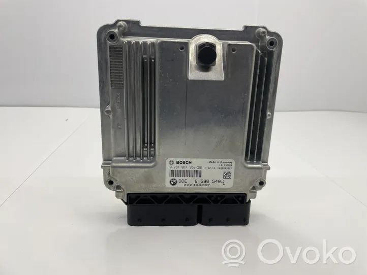 BMW 3 F30 F35 F31 Sterownik / Moduł ECU 8586540