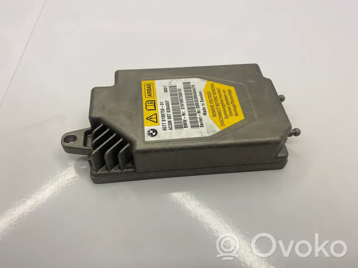 BMW 7 F01 F02 F03 F04 Airbag control unit/module 9199756