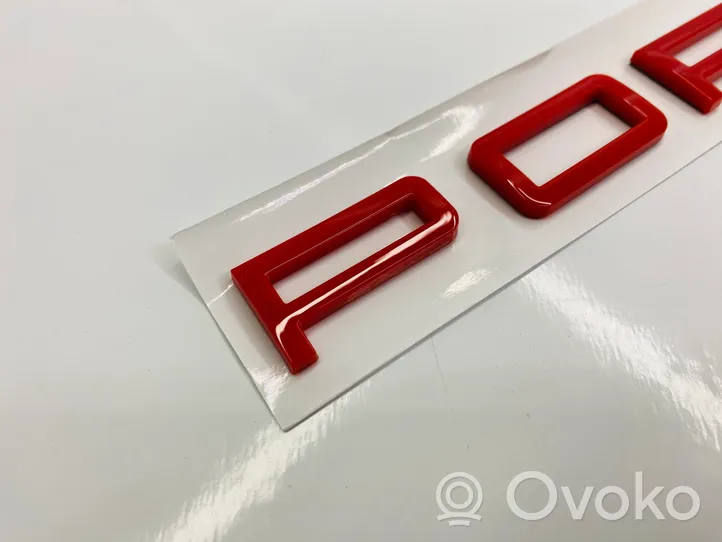 Porsche 911 901  Insignia/letras de modelo de fabricante 