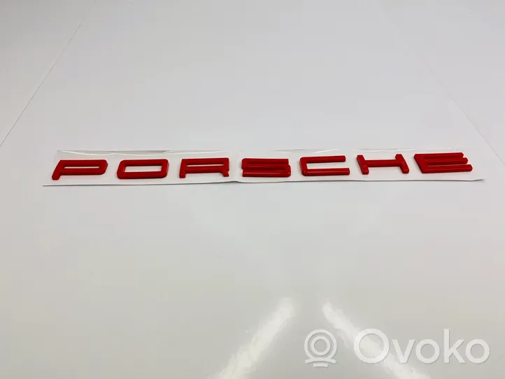 Porsche Boxster 981 Insignia/letras de modelo de fabricante 