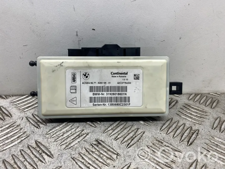 BMW M5 Airbag control unit/module 9280186