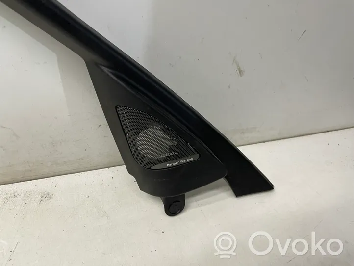 BMW 3 F30 F35 F31 Rivestimento modanatura del vetro della portiera anteriore 7259384