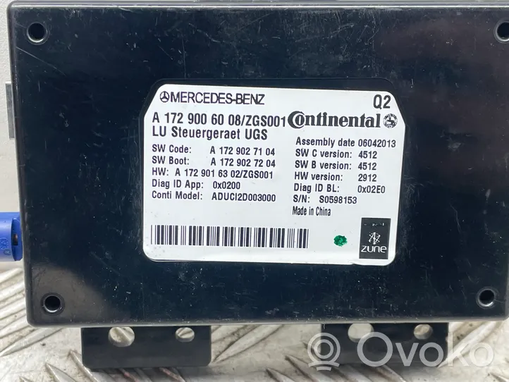 Mercedes-Benz A W176 Otras unidades de control/módulos A1729006008