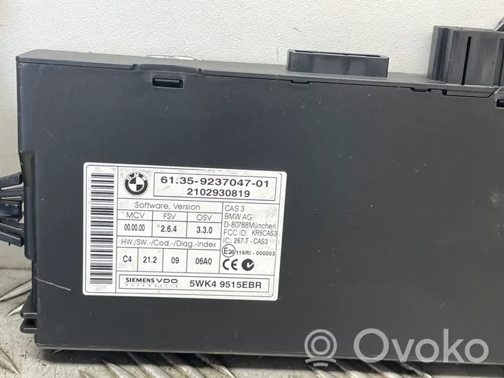 BMW 3 E90 E91 Komputer / Sterownik ECU i komplet kluczy 8510829