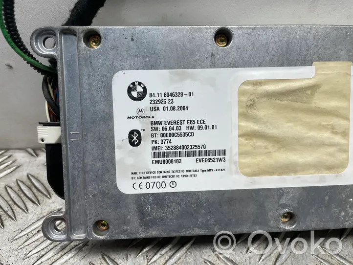 BMW 7 E65 E66 Bluetooth Modul Steuergerät 6946328