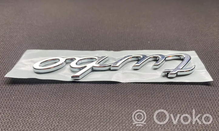 Porsche Carrera GT Herstelleremblem / Schriftzug 