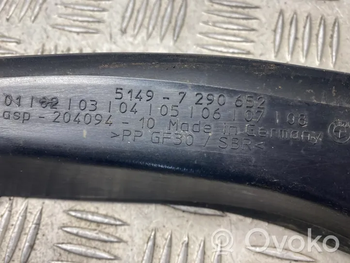 BMW 3 F30 F35 F31 Listwa pod lampę tylną 7290652