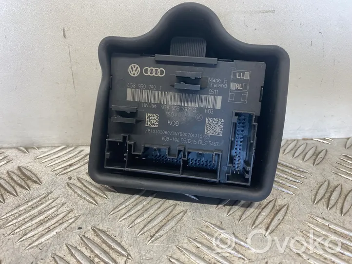 Audi A7 S7 4G Oven ohjainlaite/moduuli 4G8959792