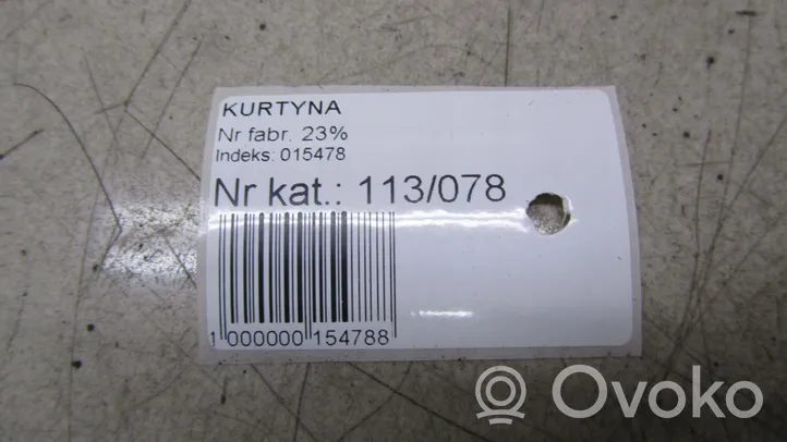 Volvo S60 Kurtyna airbag 