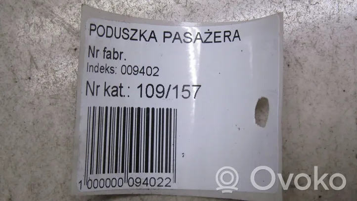 Hyundai ix20 Poduszka powietrzna Airbag pasażera 