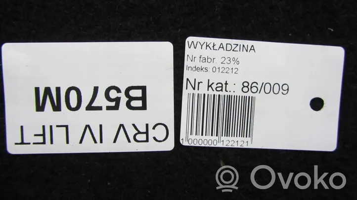 Honda CR-V Wykładzina podłogowa bagażnika 