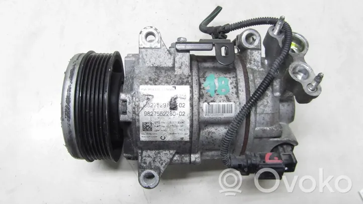 Citroen C5 Aircross Compressore aria condizionata (A/C) (pompa) 9827552280