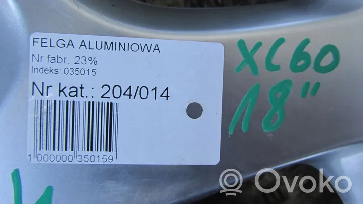 Volvo XC60 Felgi aluminiowe R18 31200371