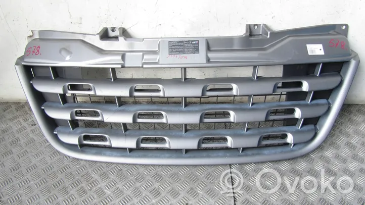 Opel Movano B Front bumper upper radiator grill 