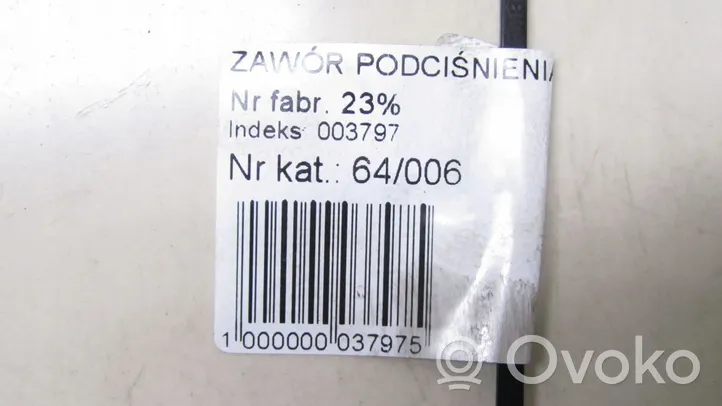 Volvo V60 Electrovanne Soupape de Sûreté / Dépression 31339879