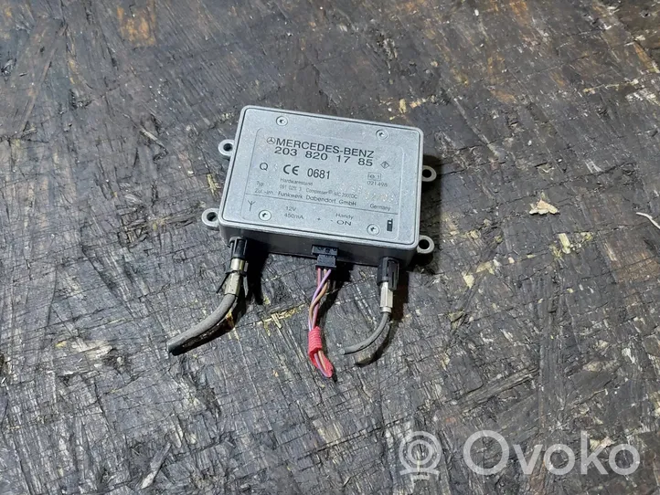 Mercedes-Benz E W212 Antenna control unit 2038201785