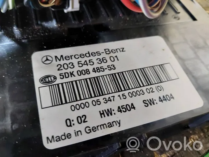 Mercedes-Benz C W203 Unité de contrôle SAM 2035453601