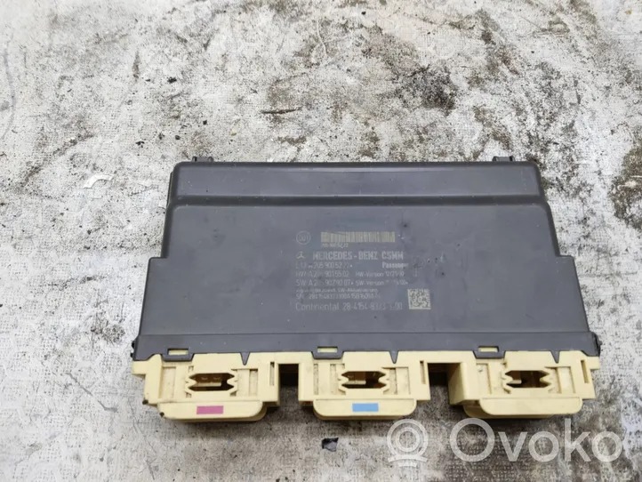 Mercedes-Benz C W205 Seat control module A2059005222