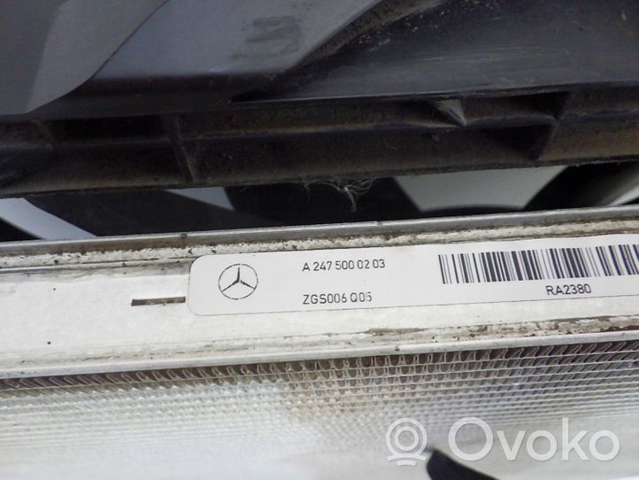 Mercedes-Benz CLA C118 X118 Chłodnica / Komplet A2475000203