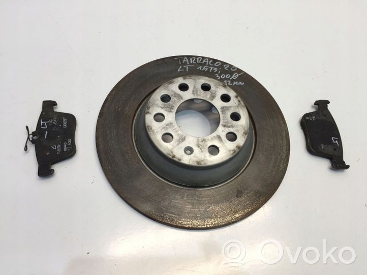 Seat Tarraco Rear brake disc 3Q0615601