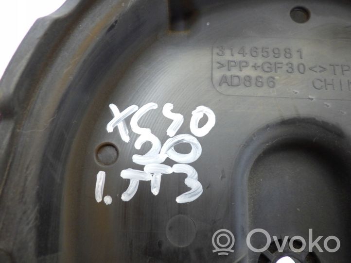 Volvo XC40 Protezione cinghia di distribuzione (copertura) 31465981