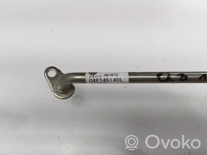 Audi Q3 F3 Tubo flessibile mandata olio del turbocompressore turbo 04E145140L