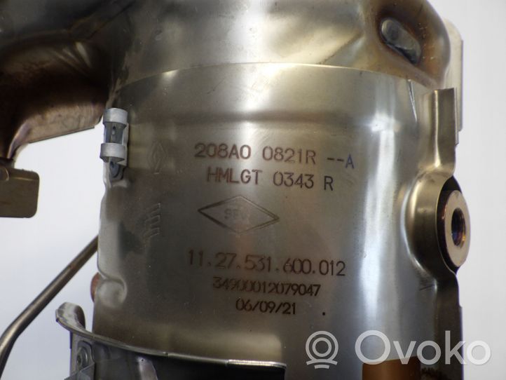 Nissan Qashqai J12 Filtr cząstek stałych Katalizator / FAP / DPF 208A00821R