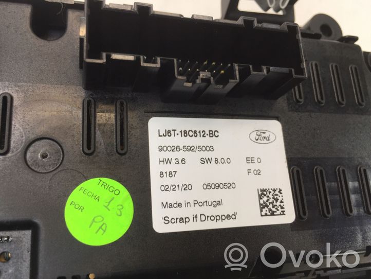 Ford Kuga III Climate control unit LJ6T18C612BC