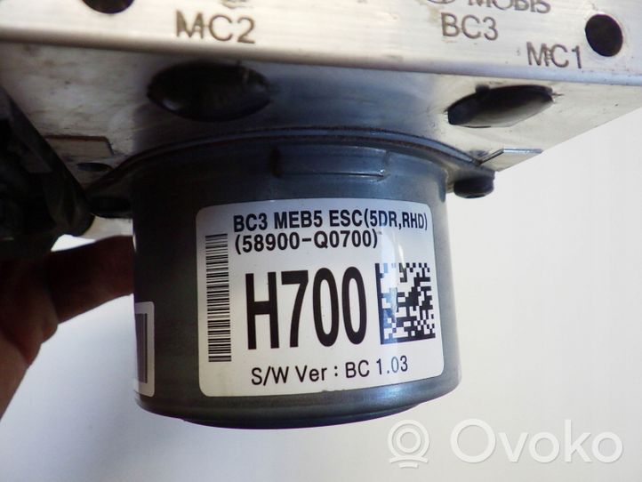 Hyundai i20 (BC3 BI3) Pompe ABS 58900Q0700