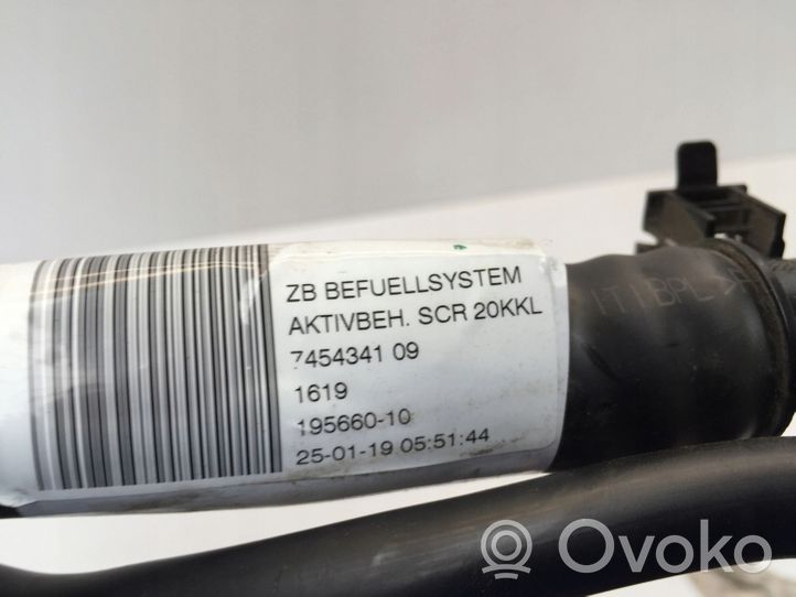 BMW 3 G20 G21 Tube de remplissage AdBlue 7454341