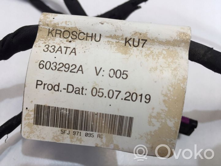 Seat Tarraco Wiązka przewodów czujnika parkowania PDC 5FJ971095AC